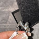 indigo. Falls Sterling Silver 925 Electroform Heart Ring size 8 Photo 2