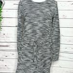 Merona Heather Gray Boucle Long Sleeve Drawstring Waist Casual Dress Size XS Photo 10