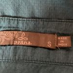 prAna  Women's Araceli Short Sleeve Square Neck Button Casual Pleated Top Size S Photo 8