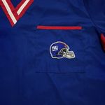 NFL NY GIANTS Women Scrub Top SZ M Photo 1