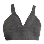 Popular Basics  Gray Crop Top Longline V-Neck Sleeveless Y2K Small Photo 0
