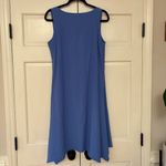 Habitat  Handkerchief Hem Periwinkle Blue Midi Dress Asymmetrical Size Medium‎ Photo 7