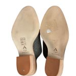 Anthropologie Women's Blaire Mules Size 7.5M Gray Perforated Suede Slip On Photo 9
