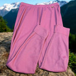 Eastern Mountain Sports EMS Womens Medium Base Layer Techwick Thermal Pants Pink Photo 0