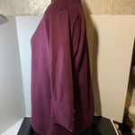 Evolution  by Cyrus button sleeve open front cardigan small & 2 vintage necklace Photo 4