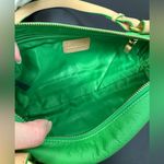 Ralph Lauren  Vintage Green and Tan Top Handle Bag Photo 3