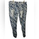 Bossini Floral Print Faded Blue Denim Jeans 34 Photo 1