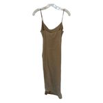 NWT Atoir Turned Around Dress in Bronze Size 4 Tan Photo 5