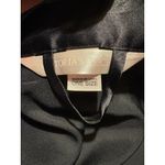 Victoria's Secret  Black Satin Midi Robe Quiet Luxury Feminine Coquette One Size Photo 6