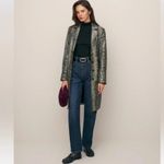 Reformation NWT  x Veda Crosby Snake Print Longline Blazer Coat Photo 1