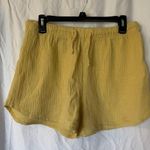 Serra  Yellow Women's Top and Shorts Set Size large Photo 4