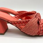 Marc Fisher Women's  Sqaure Toe Slip-on Dress Orange Sandals Photo 1