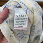 Derek Rose London Womens Pajama Set Small NWT Cotton Tank Floral Blue Yellow Photo 5