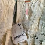 Free People  Ethereal Dainty Lace Honeysuckle Floral Printed Midi Dress Large NWT Photo 13