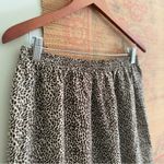Spencer Jeremy Brand Vintage Silk Cheetah Print Skirt Photo 3