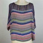 Gypsy 05  Sheer Silk Pattern Blouse Small Photo 0