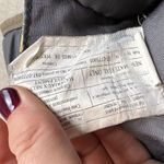 Vintage 90s Y2K Floral Embroidered Peace Sign Crossbody Messenger Bag Gray Photo 6