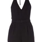 PINKMINK Take Care Backless Halter Neck Jumpsuit in Black size medium Photo 5