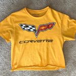 Corvette Yellow Cropped T Photo 1