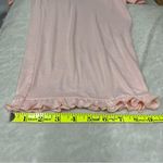 Laura Ashley  Soft pink Textured two piece Pajama Set L butterfly heart embossed Photo 11