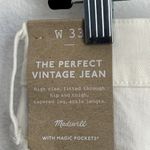 Madewell NWT  The Perfect Vintage Jeans in Tile White ND501 Photo 10