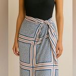 Tommy Hilfiger , red, white and blue scarf silk Photo 0