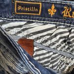Rock Revival  Jeans Womens 27 Blue Mid Rise Skinny Priscilla Rhinestone Denim Photo 11