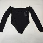 H:ours  Appeal Bodysuit in Black Small Photo 2