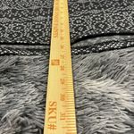 Stan Herman Sweater Jacket Size Large Fleece Lined Zip Gray White‎ Geometric Photo 3