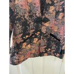 Soft Surroundings Womens Westbury Garden Jacket Jacquard Floral Metallic Size XL Photo 5