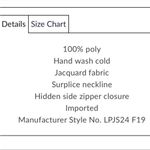 LPA  Jodie navy jacquard leopard jumpsuit Photo 5