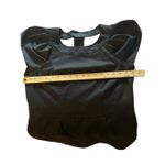 French Connection NWT Lolo Cutout Bow Back Dress Black Size 12 Photo 6