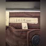 Joie  High Rise Park Skinny Pants Women Fatigue Green Ankle Cropped Pants Size 25 Photo 8