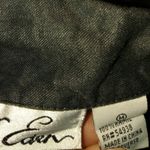 Jennifer Eden M Rayon Button Down Top in Black Funeral Workwear Size M Photo 1