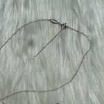 Disney  apple red rhinestones heart silver tone Necklace Photo 2