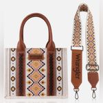 Wrangler Viral Purse Aztec Tote Bag Photo 3