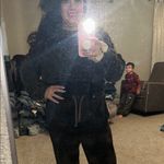 Akira  Black Long Sleeve Crop Top Photo 6