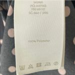 Boden grey long sleeved blouse with pink polka dots Size 6 Photo 6