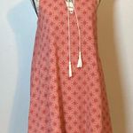 Miami SUMMERTIME HI-LO RACERBACK DRESS W/COTTON CROCHETED DETAILS SIZE MED Photo 0