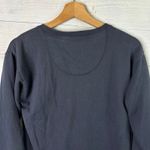 FatFace Womens size 6 Kindness Crewneck Sweatshirt Jumper Navy Blue Embroidered Photo 5