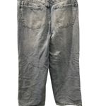 PTCL Wide Leg Jeans Western Silver Buckles Blue Denim Size 31 Casual Flare Photo 4