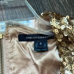 French Connection  Gold Sequin Dress Photo 3