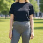 Lululemon Heather grey leggings- size 14 Photo 0