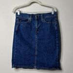 J.Crew  Blue Denim Pencil Skirt Women's 2 Photo 0
