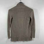 Saks 5th Avenue Saks Fifth Avenue 100% Cashmere Cardigan Sweater Women's M Taupe Open Front Photo 2