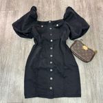 BOUTIQUE black denim mini dress ✨ Size L Photo 4