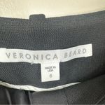 Veronica Beard Pants Womens 6 Black Office Casual Cropped Minimalist Trousers Photo 5