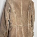 Giacca Vintage Penny Lane Genuine Leather Hippy Coat Tan brown medium jacket Photo 4