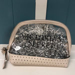 Victoria's Secret Victoria's‎ Secret Blush Makeup Bag Case Beauty Travel Pouch Zipper 11” x 7” Photo 0