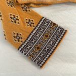 Free People Mustard Patterned Women's Top Photo 3